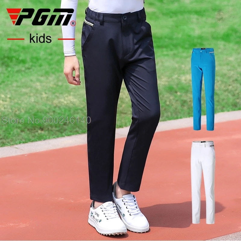 Pgm Golf Clothing High Elastic Children Pants For Boys Golf Apparel