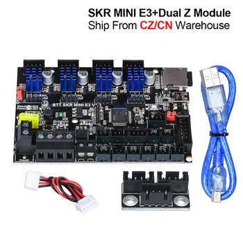 

BIGTREETECH SKR Mini E3 V1.2 Control Board 32Bit TMC2209 UART+Dual Z Module 3D Printer Parts For Creality Ender 3 Upgarde Kit