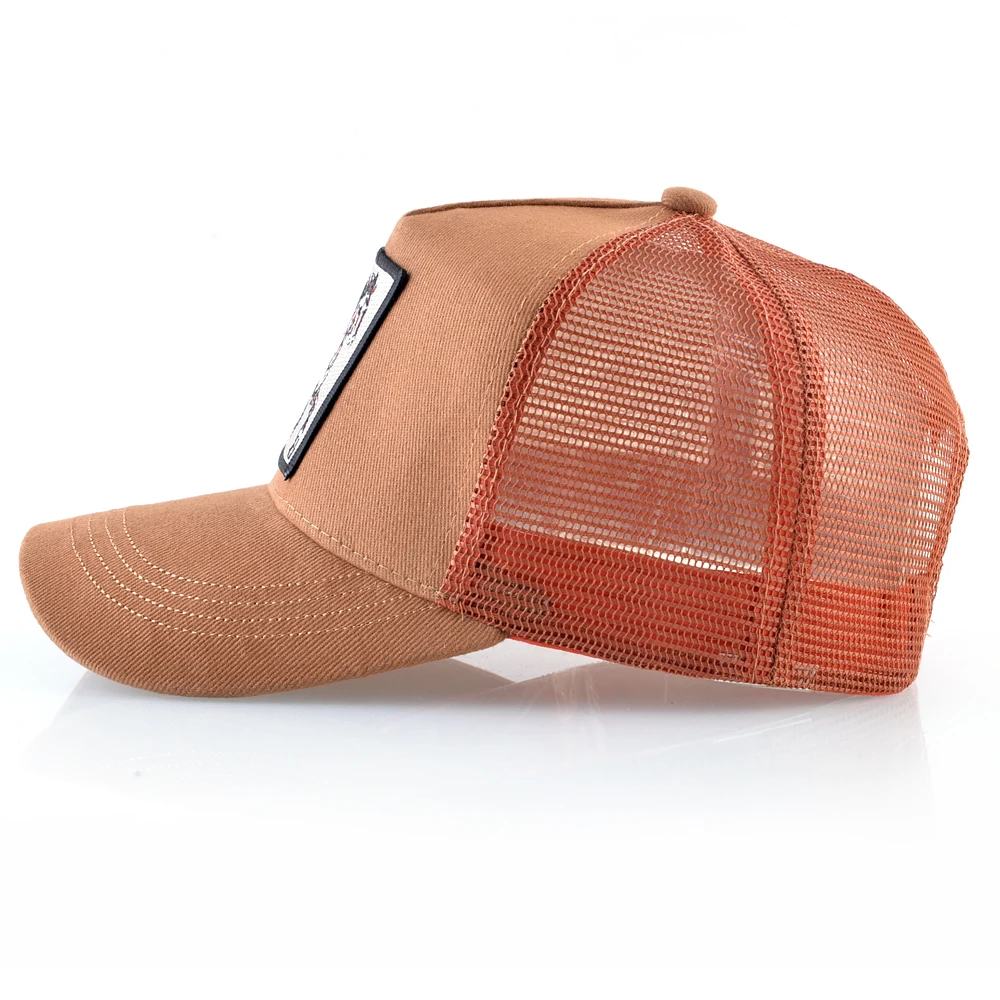 Baseball Caps Snapback Mesh Trucker Visor Embroidery horse pattern Patch Unisex Men Women