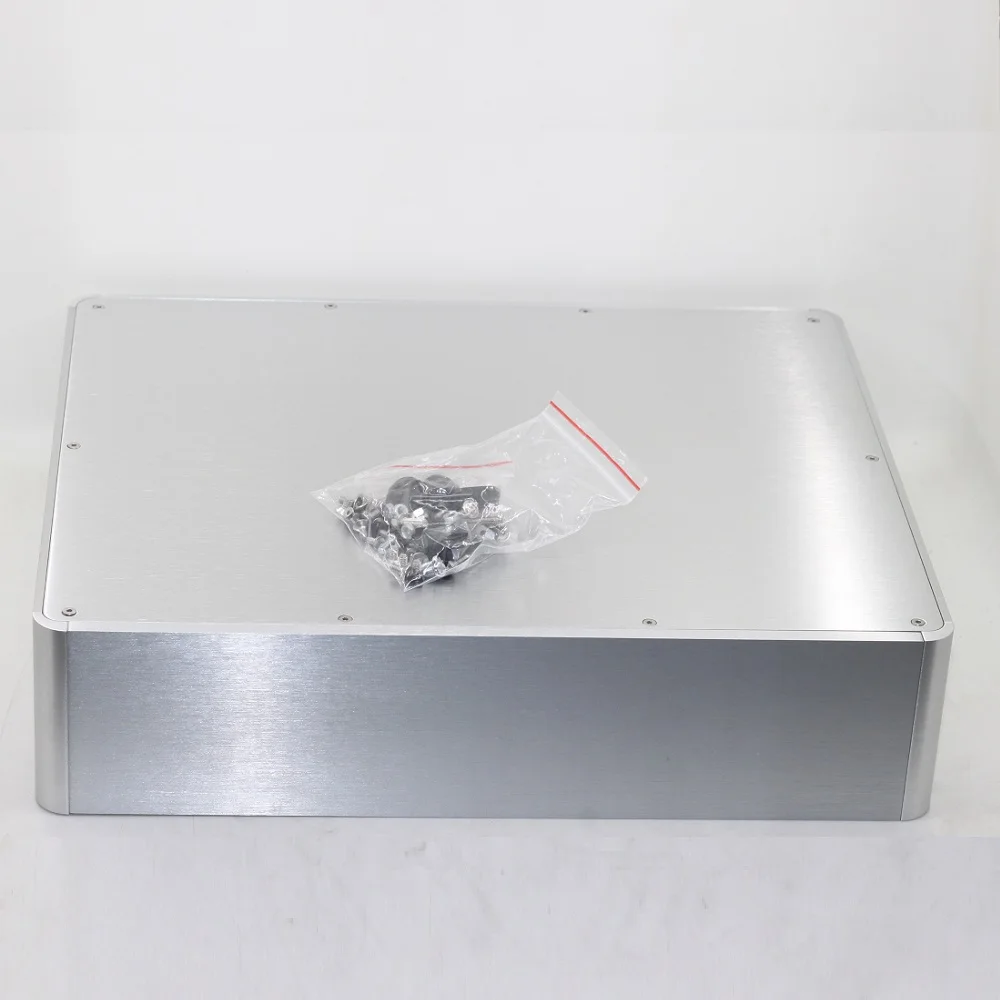 Size (mm) : W380 H89 L320 BZ3809H Full Aluminum Enclosure /AMP Case/Power Amplifier Box/Chassis PSU BOX