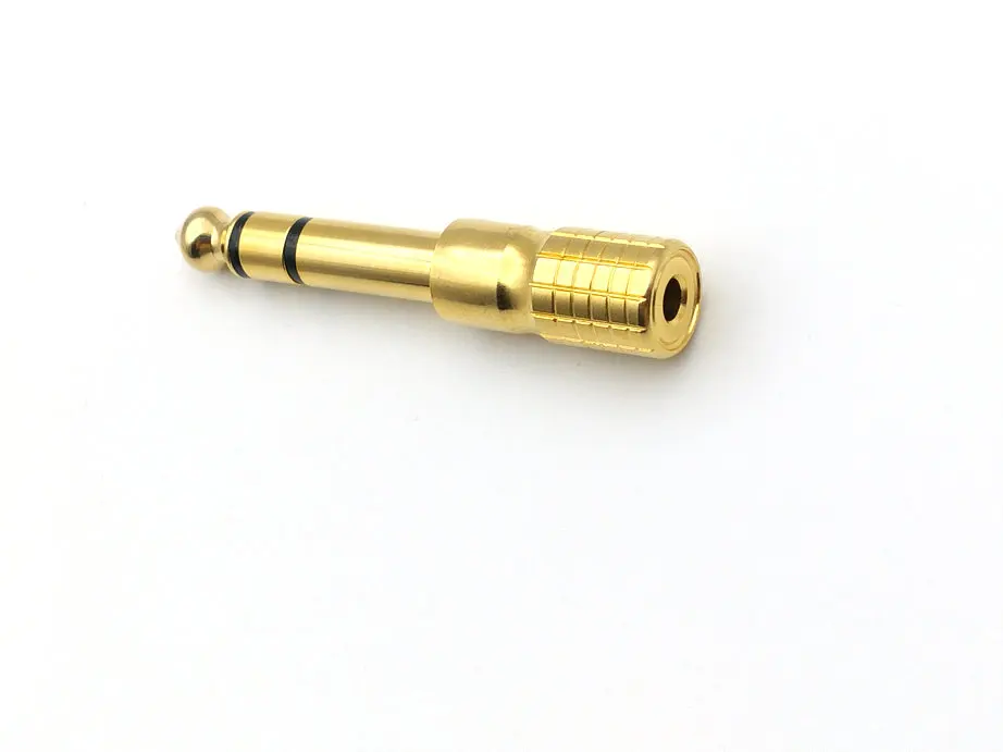 copper 3.5mm Female TO Audio 6.35mm Male Plug New | Обустройство дома
