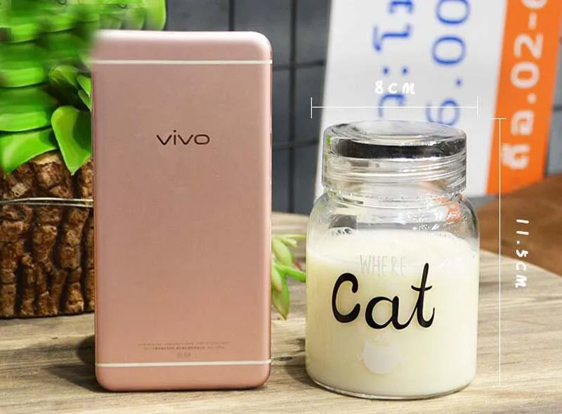 Water Bottle 300ml Leak-proof Student Creative Cat Bottle Glass Letter Water Bottles Portable Kettle Outdoor Yoga Gym Bottle