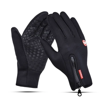Fishing Gloves Full Finger Neoprene PU Breathable Leather 1