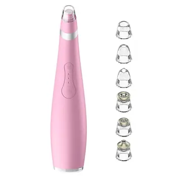 

Portable Silicone Vacuum Blackhead Remover Professional Facial Pore Cleaner Equipment Extractor Face Skin Beauty Device