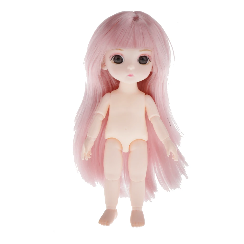 Lovely 16cm 13 Ball Jointed Princess Doll  Body Gifts DIY Replacements