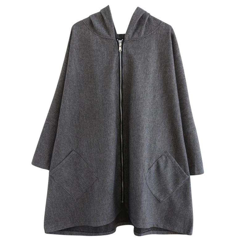 BelineRosa 4XL 5XL 6XL Большие размеры женская одежда Стиль летучая мышь Женская куртка пальто MNWY0009
