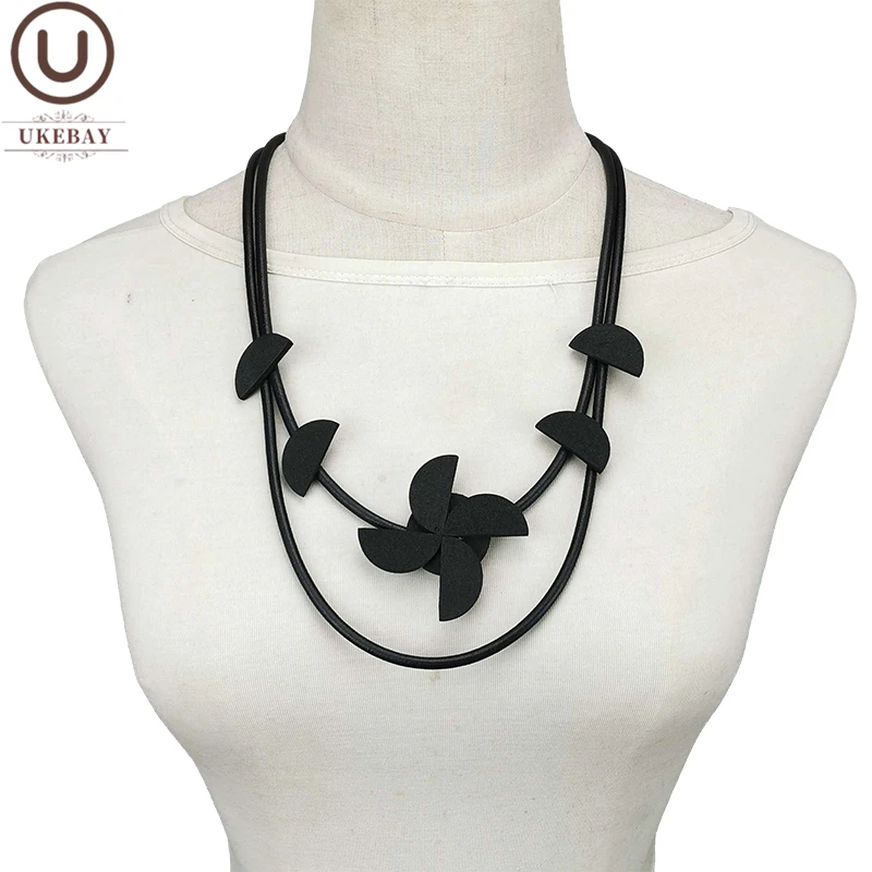 Fashion Women Necklace Rubber Rubber Jewelry Accessories Rubber