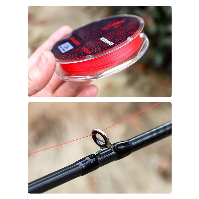 RUKE New Fishing Line Braided Wire Line 150M, High Strong PE 8 Braide Color fastness Wear-resisting  Fishing Line Free Shipping