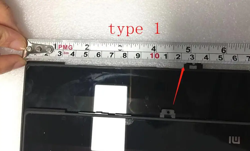 type 1 buckle Для Xiaomi Mi ноутбук Air ips LQ133M1JW15 N133HCE-GP1 LTN133HL09 13,3 дюймов светодиодный ЖК-экран дисплей Матрица Стекло в сборе - Цвет: type 1 buckle