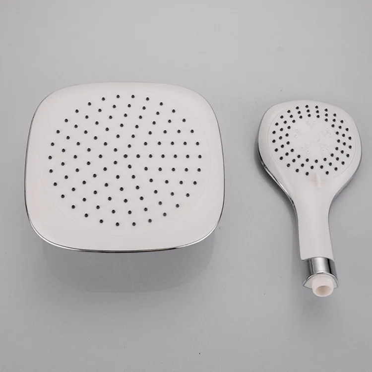 

Building Materials Sanitary Ware 8-Inch Glorious Top Shower Suit Regulation Hand-Held Jet Shower Bath Shower Head Manufacturers