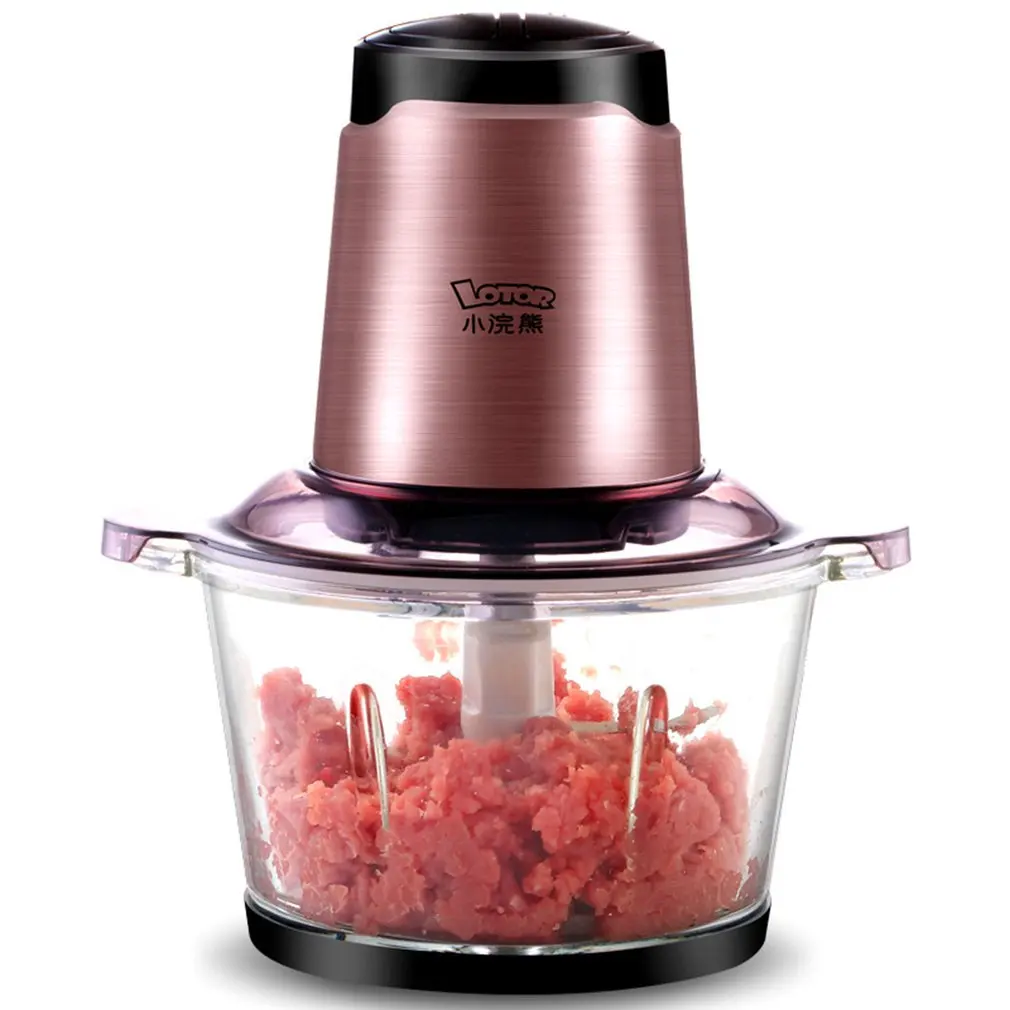  Multi-Function Electric Meat Grinder Stainless Steel Kitchen Food Chopper Cutter Sausage Small Home - 4000579044960