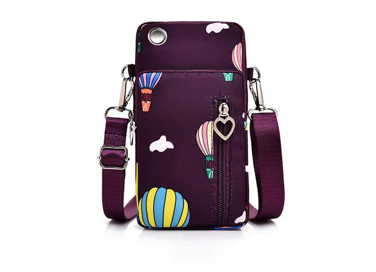 Universal Mobile Phone Bag For Samsung/iPhone/Huawei/HTC/LG Case Wallet Outdoor Sport Arm Purse Shoulder Bag Women Phone Pouch