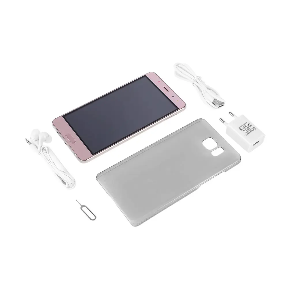 

6 Inches MTK6580 Smartphone Cell Phone For Android S8 Support Multi Language Dual Sim Dual Standy Front 200W Camera