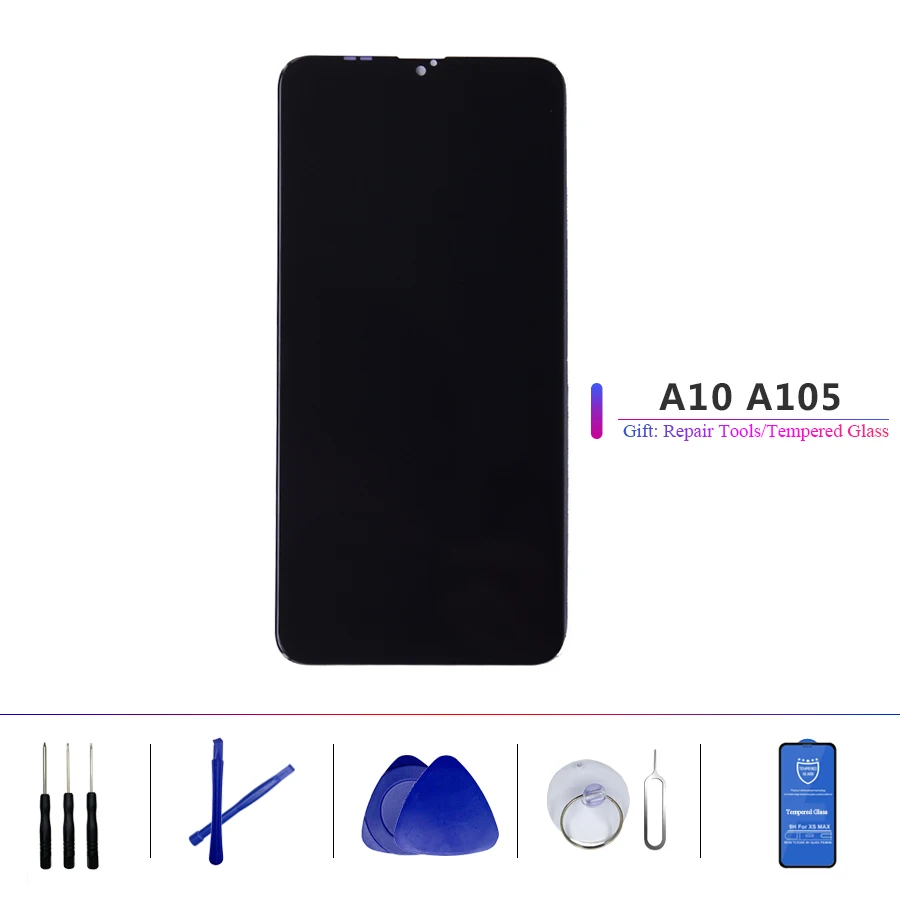 

Original For Samsung galaxy A10 A105 A105F SM-A105F LCD Display Touch Screen replacement Digitizer Assembly+service package