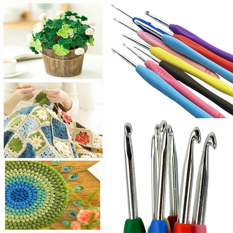 Полезные маркеры для вязания, высокое качество, набор крючков для вязания,, многоцветная нить, игла для вязания, швейные иглы, Мягкие Иглы