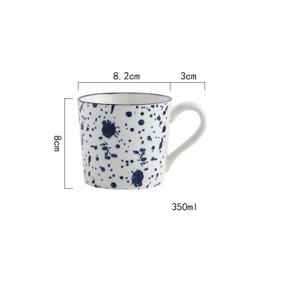 KINGLANG, японский стиль, керамический холодный чайник, высокая термостойкость, большая емкость, крутой чайник, кружка - Цвет: 1pcs mug D