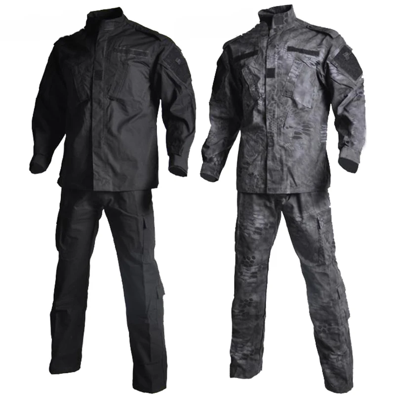 

Military Army Combat Uniform Shirt + Pants Outdoor Airsoft Paintball Multicam Tactical Ghillie Suit Camouflage Hunting Clothes