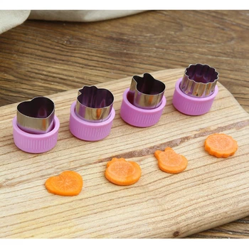 

9pcs Stainless Steel Cookie Biscuit DIY Mold Round Flower Shape Cutter Baking Mould Tools Cake Cookie Baking Tools