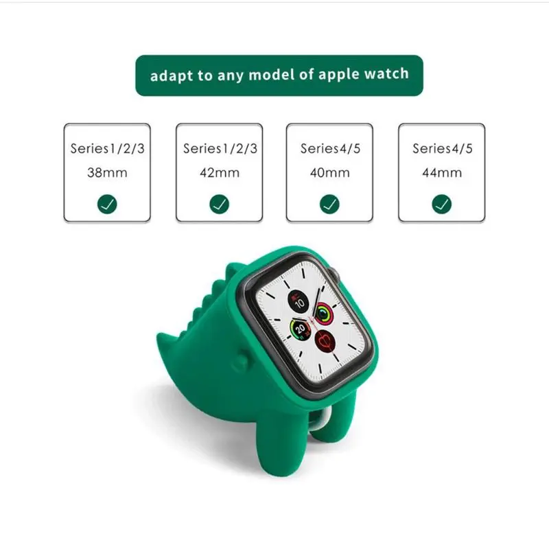 Для Apple watch 5 4 3 2 1 полоса Стенд силиконовый зарядный кабель моталка Подставка с зарядным устройством держатель кошелек для iwatch 38 мм 42 мм