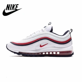 

Original Authentic Nike Air Max 97 OG QS Silver Bullet Men's Sneakers Breatheable Running Shoes