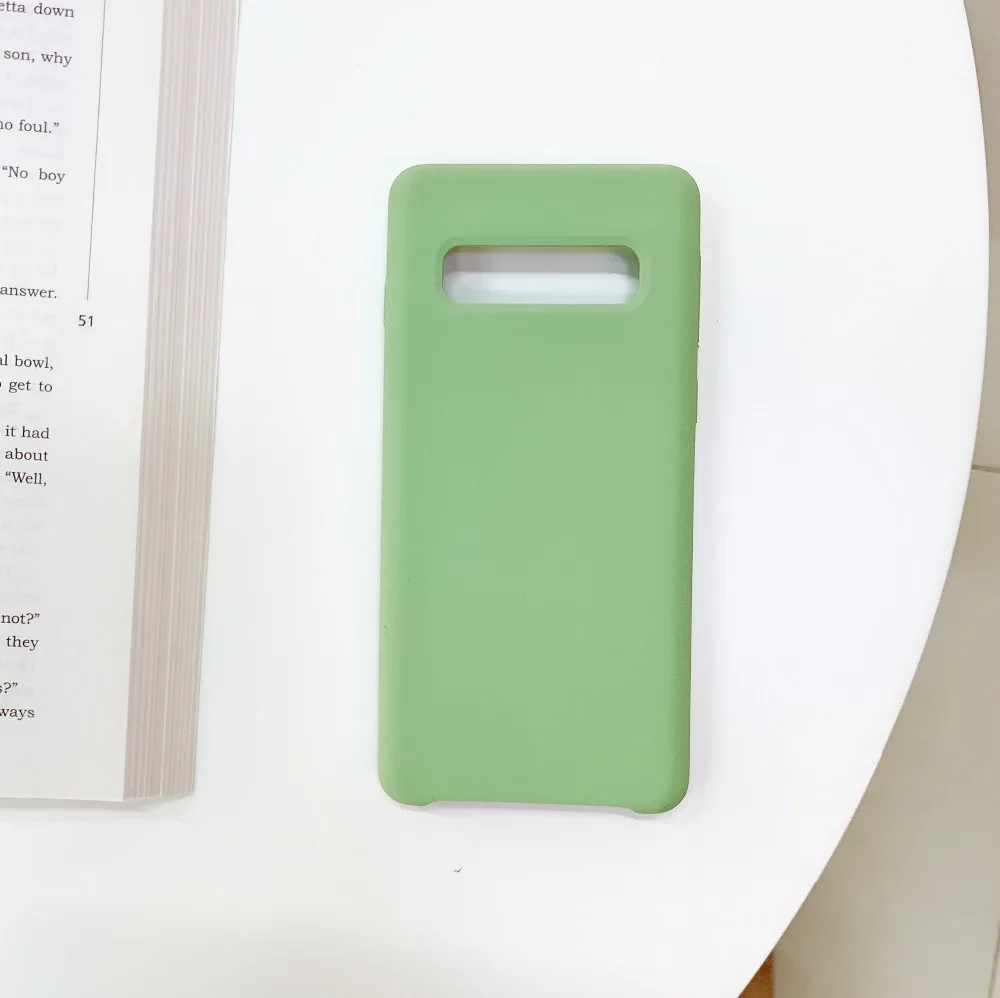 Чехол Arvin для samsung galaxy S10 lite Plus S8 S9 Plus Note 8 9, чехол из жидкого силикона, мягкий чехол