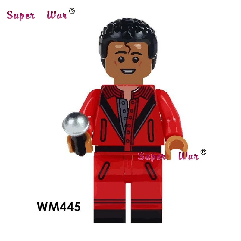 WM445 50 шт. популярные DJ королева лидер певица поцелуй Группа строительные блоки игрушки для детей подарок для детей - Цвет: WM445