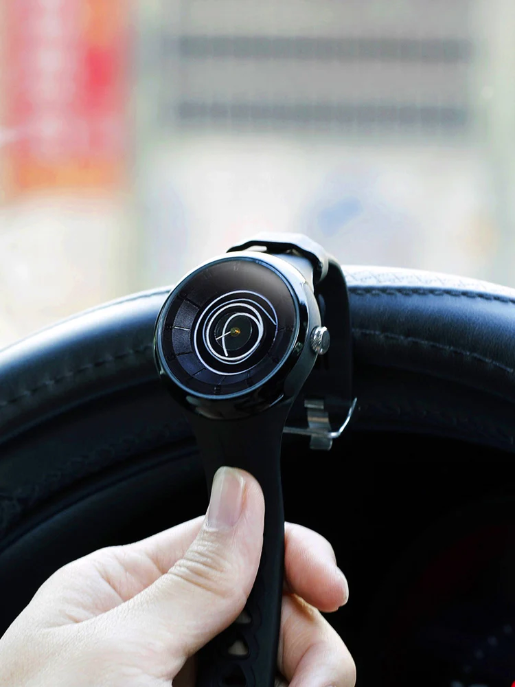 

2023 подарок Enmex мужские креативные забавные светящиеся наручные часы с дизайном в виде катушки водонепроницаемые светильник спортивные крутые модные кварцевые часы с 3d шкалой