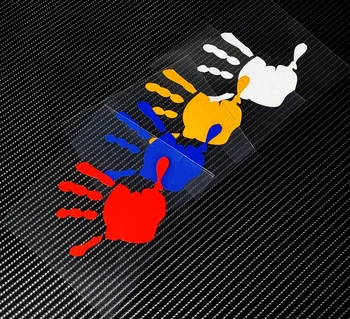 

LEFT SIDE Car Reflective 3D Sticker Japanese Anime Creative Wind Stickers Scratch Waterproof Sunscreen Car Rear Window Stickers