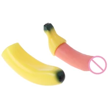 

18cm Banana Gags Trick Jokes Toys Adult Dirty Novelty Pecker Toys