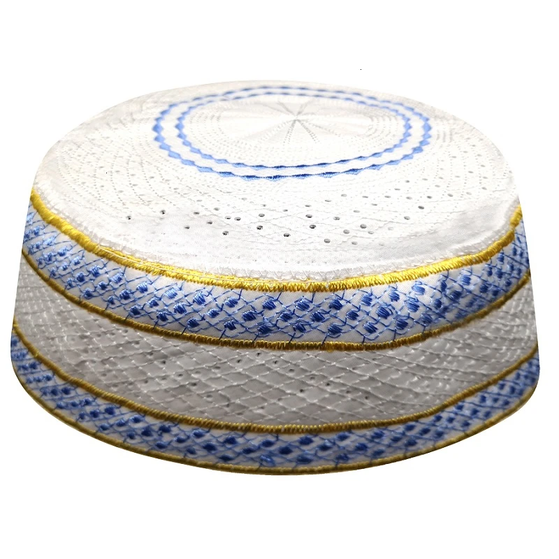 Мужские молитвенные кепки Kippah индийская атласная шляпа мусульманская