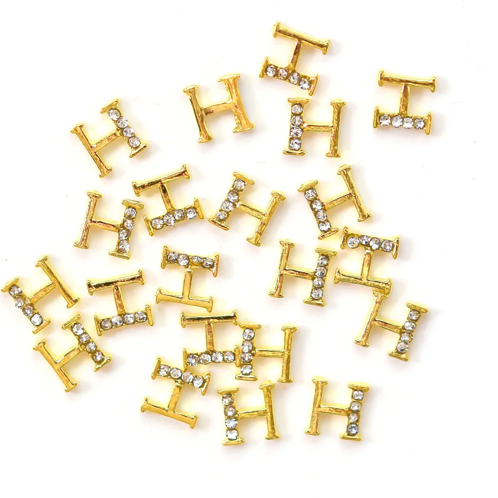 10Pcs 3D Letter Nail Charms Luxury Alloy Alphabet Rhinestones Jewelry 5*6mm  A-Z Crystal Diamond Letter Manicure Decoration^HD-4H - AliExpress