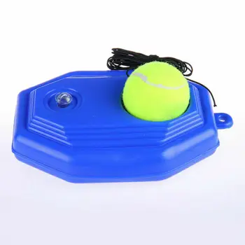 

Heavy Duty Tennis Training Aids Tool With Elastic Rope Self-Duty Rebound Tennis Trainer Partner Sparring Device Ball Practice