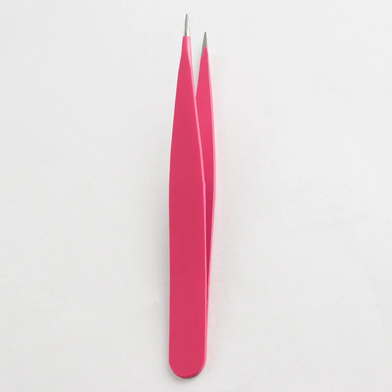 1pcs Eyelash Extension Auxiliary Clamp Clips Plastic Eyelashes Extension Tweezers Practice Beauty Eye Lash Makeup Tools 4