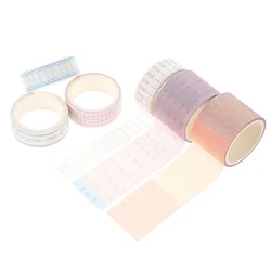 6 rouleaux de bandes Washi décoratives, bandes de journal portables, papeterie pour étudiants 