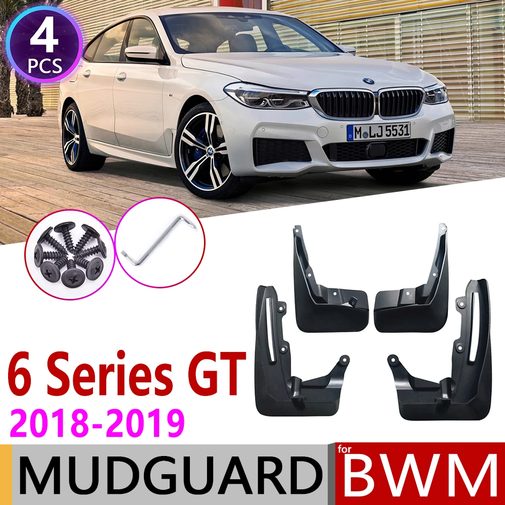 For Bmw 6 Series Gran Turismo Gt G32 18 19 Mudguard Fender Mud Guard Flaps Splash Flap Mudguards Accessories 630i 640i 6d1 Car Stickers Aliexpress