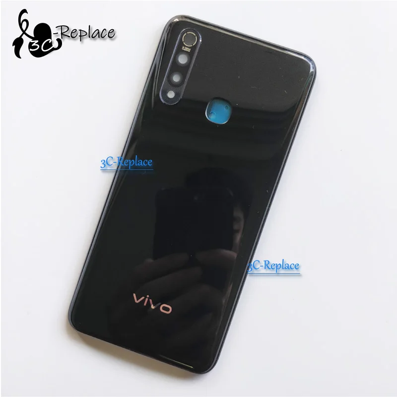 6,5" для BBK Vivo Z1 Pro/для BBK Vivo Z5x задняя крышка батарейного отсека Корпус Задняя стеклянная часть с стеклом камеры