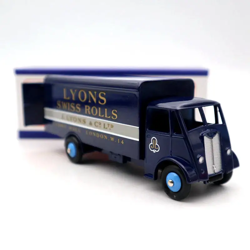 Atlas Dinky Toys 514 Supertoys GUY Van Truck синий литье под давлением модели автомобиля коллекция Авто подарок