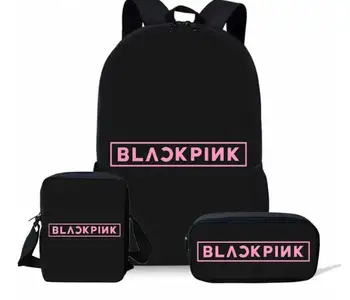 

K POP Blackpink School Bags for Girls Famous Star Children Backpack Teenager Kids Bags Schoolbag Mochila Custom Escolar