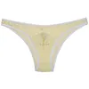 Men's Jacquard Bordered Briefs Rhombic Lace Mini Briefs Pouch Soft Bikini Mens Sissy Underwear 2
