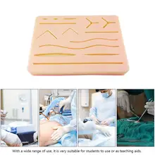 

1pc Useful Suture Practice Tool Silicone Simulation Body Skin Suturing Material