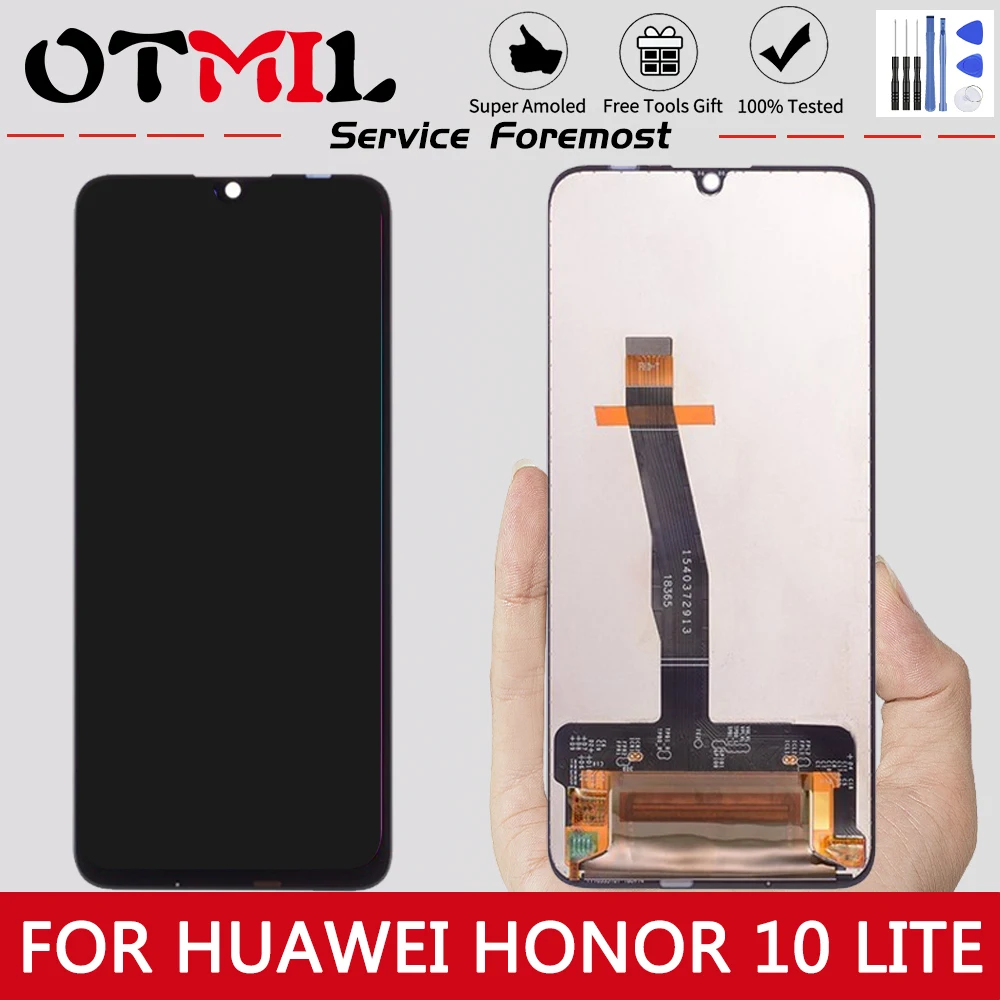 

OTMIL 6.21" Display For Huawei Honor 10 Lite LCD Touch Screen Digitizer with Frame Global Version HRY-LX1 HRY-LX2