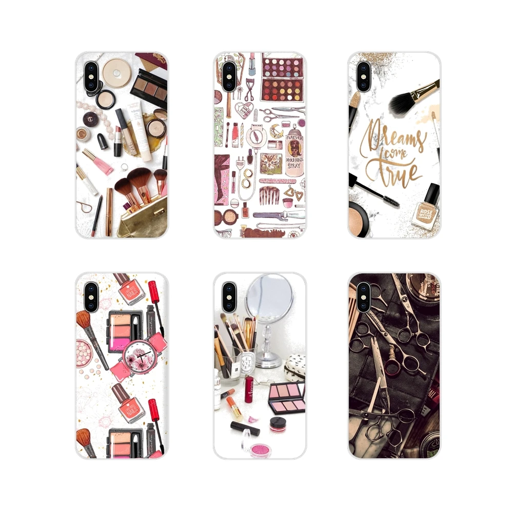 

Naked Eyelash Makeup tools for hair TPU Transparent Cover Bag For Huawei Mate Honor 4C 5C 5X 6X 7 7A 7C 8 9 10 8C 8X 20 Lite Pro