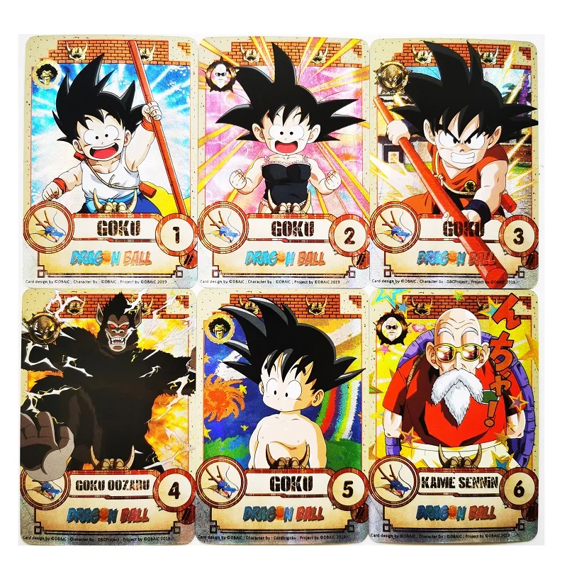 28pcs/set Dragon Ball Z All Characters Super Saiyan Goku Vegeta Toys  Hobbies Hobby Collectibles Anime Game Collection Cards