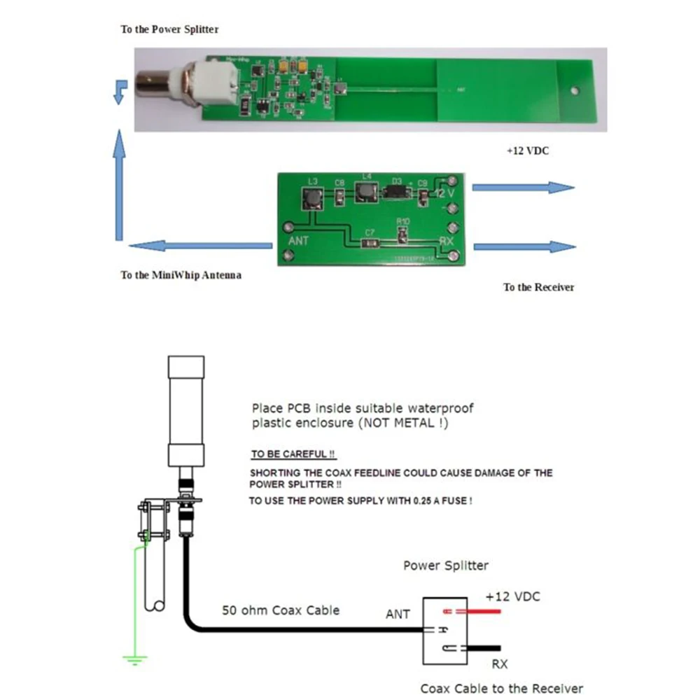 Мини Активная антенна HF LF VLF штыревая Коротковолновая SDR RX ПОРТАТИВНЫЙ прием 10 кГц-30 м Размер печатной платы: длина(мм): 155*27 мм(прибл