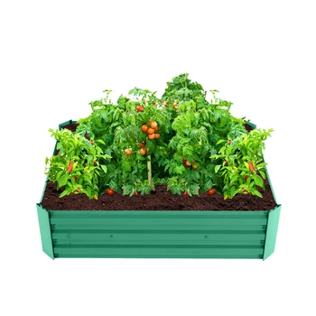 

【US Warehouse】122*92*31Cm Iron Planting Frame Green Gardon