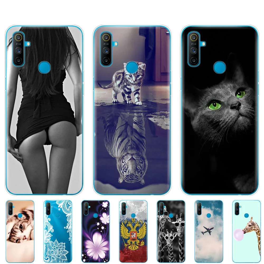 Чехол для Realme C3 Мягкая силиконовая задняя крышка из ТПУ OPPO RMX2020 Coque Capa Funda 6 5 дюйма