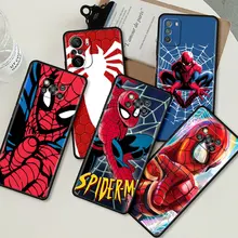 

MARVEL Soft Capas for Xiaomi Mi Poco X3 NFC M3 Phone Case Pocophone F1 F3 GT For Redmi K40 Pro Mi 11 Lite Peter Parker