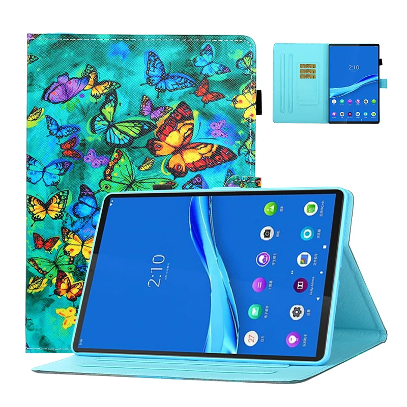 

Cute pattern printing Case For Lenovo Tab M10 FHD Plus M10plus TB-X606F TB-X606X 10.3'' flip stand magnetic cover