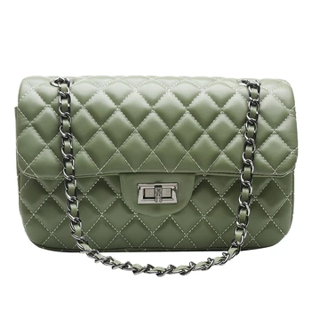 

Luxury Pu Leather Women Shoulder Bag Fashion Designer Ladies Small Chain Crossbody Bag High Quality Casual Female Messenger Bags