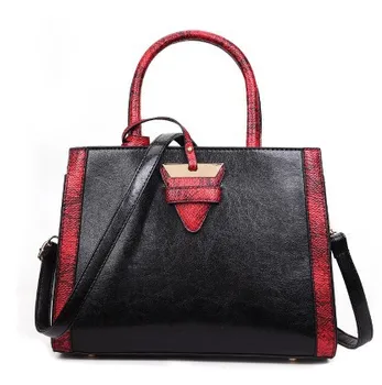 

Serpentine Pattern Women Handbags 2020 Female Luxury Handbags Black Women Bags Designer Tote Messenger Bags for Women sac a main